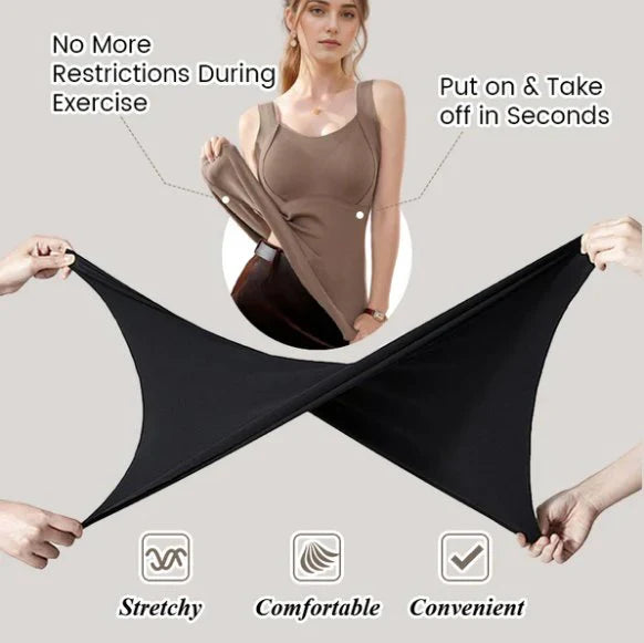 🎊Hot promotion 50%OFF🎊[Women's Gift] Women's Thermal Tank Tops With Built-in Bra