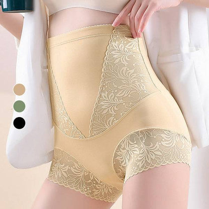 🔥Buy 1 get 2 free🔥2026 New-💫Women's high-stretch lace breathable belly cinching. buttock lifting and shaping pants