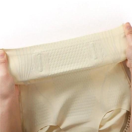 Ice Silk Ion Fibre Repair Shaping Shorts   Tummy Control Underpants