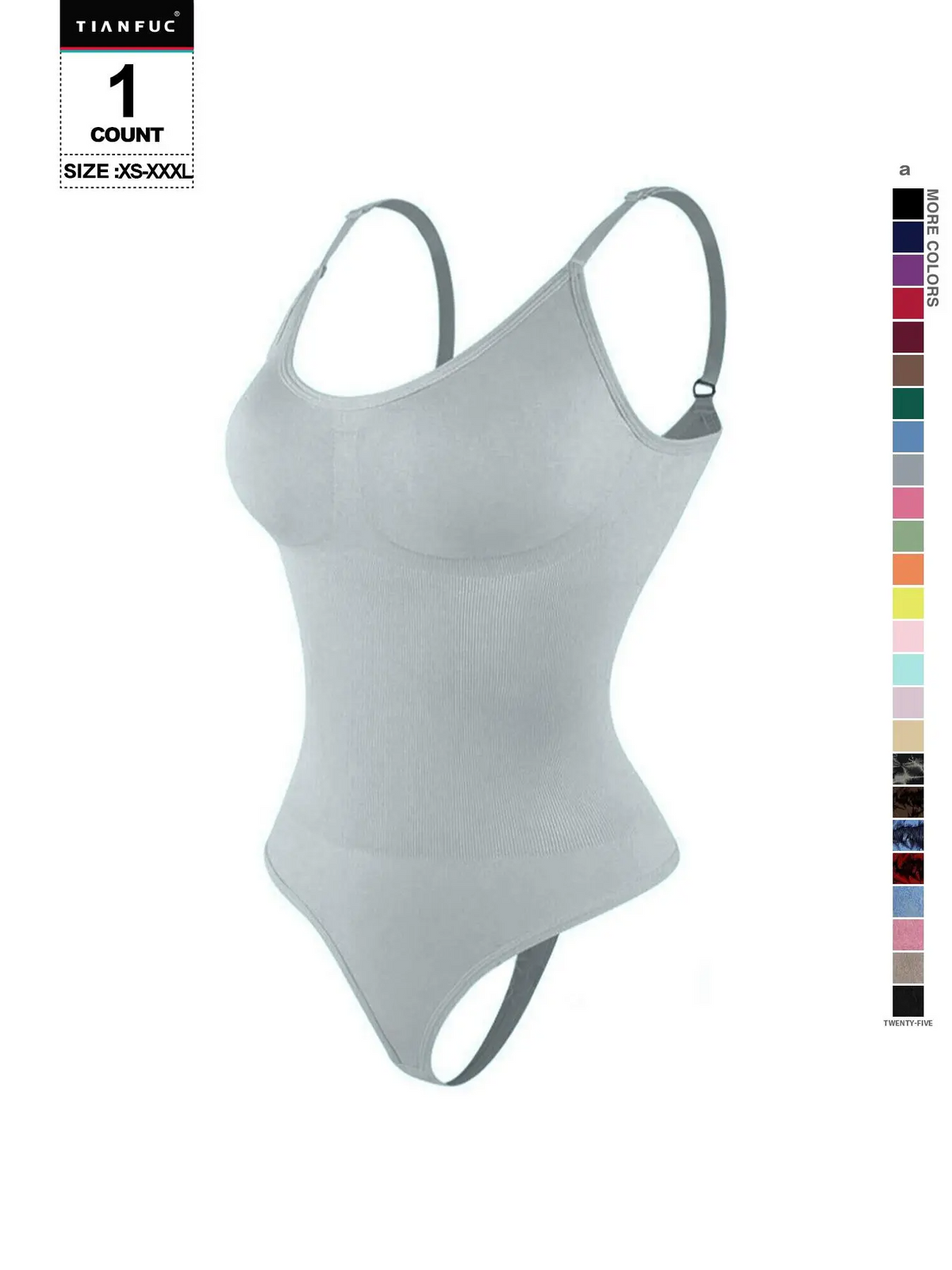 Seamless Sculpting Thong Bodysuit