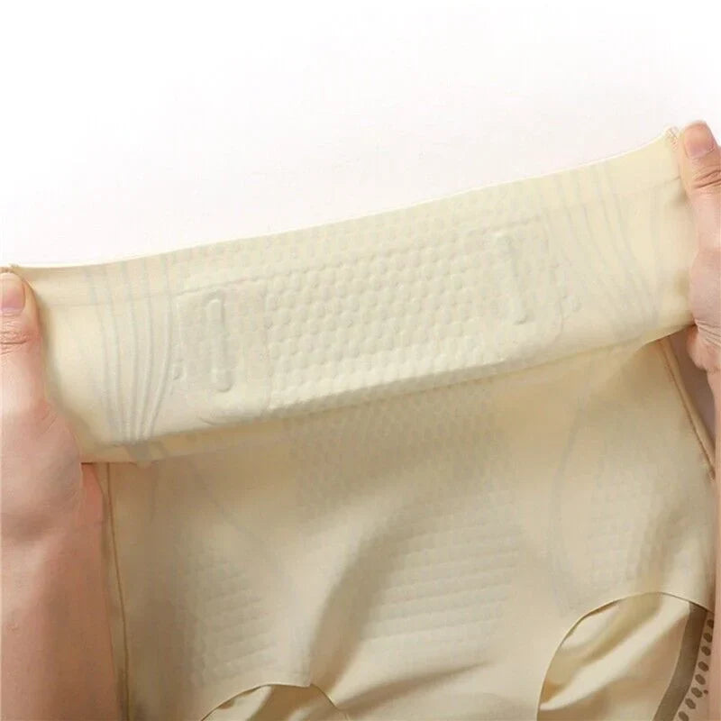 Ice Silk Ion Fibre Repair Shaping Shorts   Tummy Control Underpants