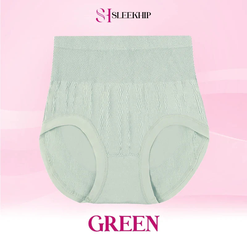 SleekHip - Leakproof High-Waist Tummy-Control Butt-Lifting Panties