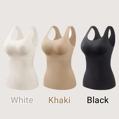 🎊Hot promotion 50%OFF🎊[Women's Gift] Women's Thermal Tank Tops With Built-in Bra