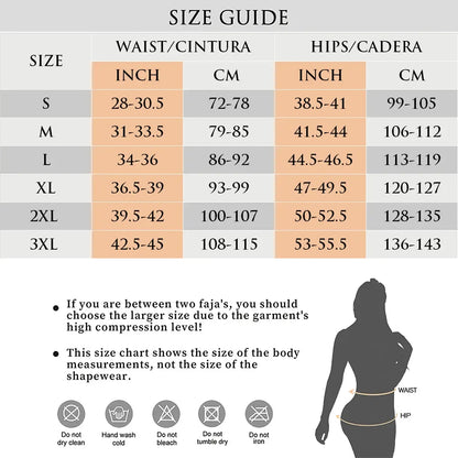 Overbust Fajas Colombianas Shapewear for Women Tummy Control Brief Shaper