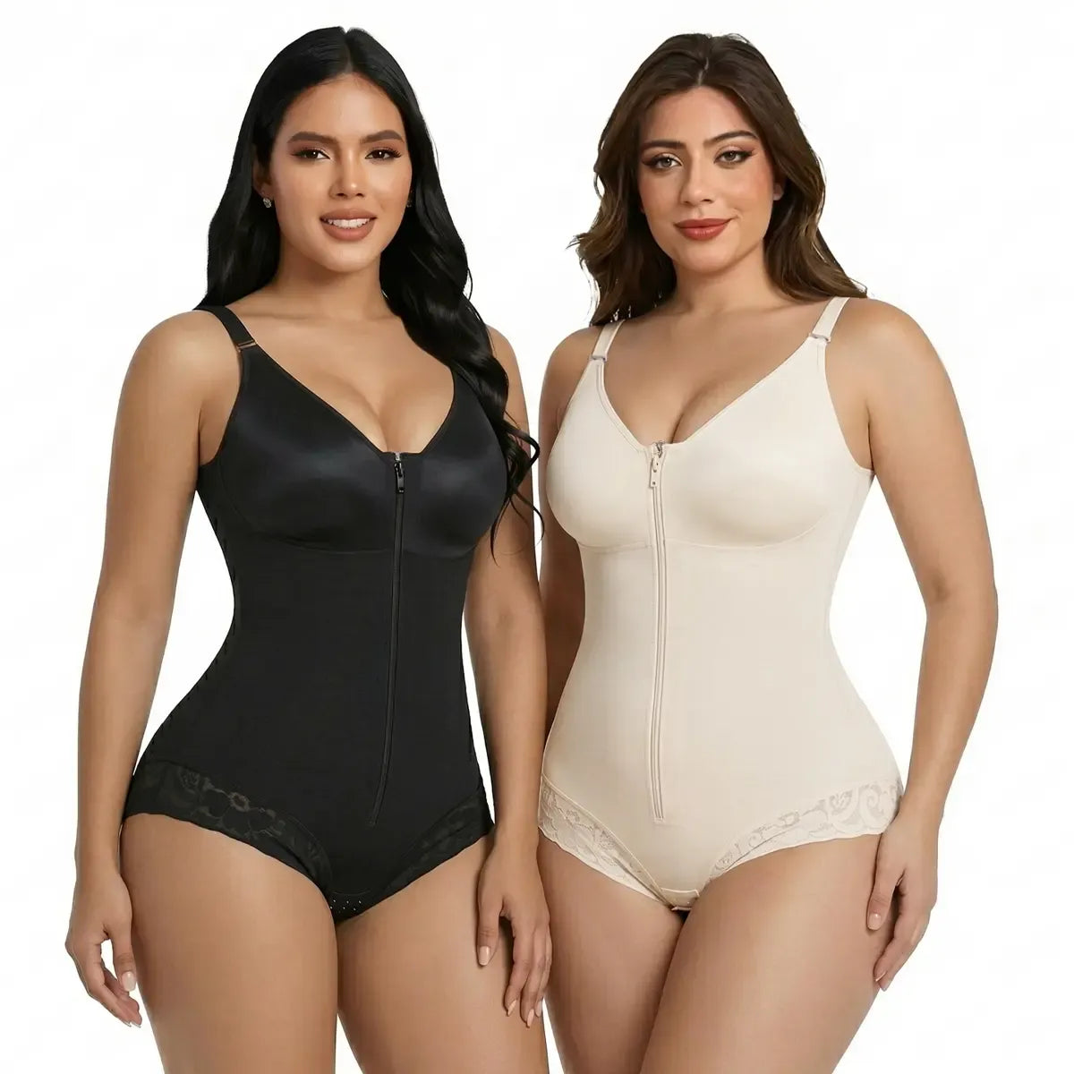 Overbust Fajas Colombianas Shapewear for Women Tummy Control Brief Shaper