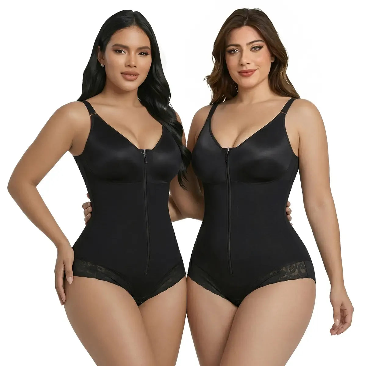 Overbust Fajas Colombianas Shapewear for Women Tummy Control Brief Shaper