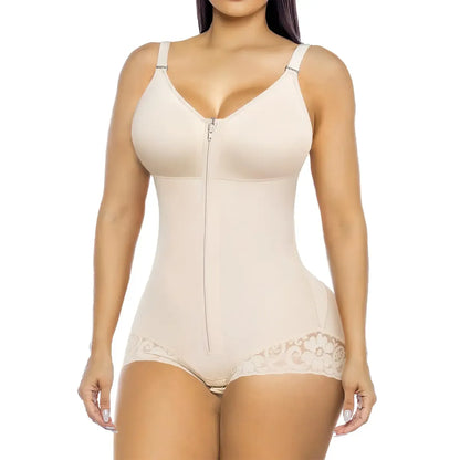 Overbust Fajas Colombianas Shapewear for Women Tummy Control Brief Shaper