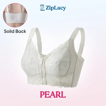 Ultra Soft Front Zip Wireless Lifting Bra