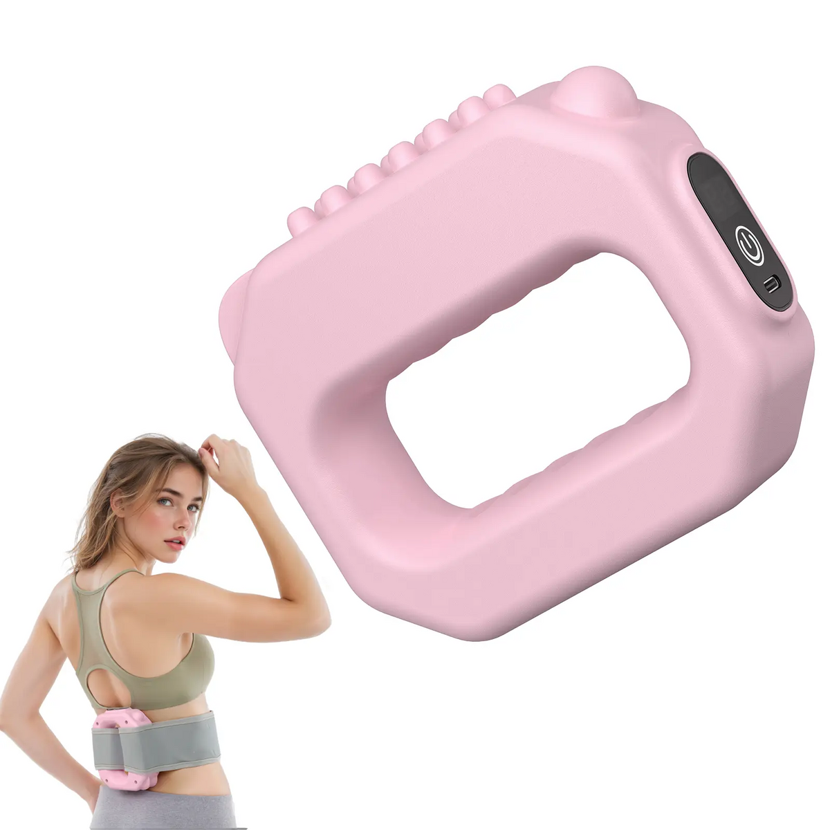 Cordless Percussion Massager – 6-Speed Deep Tissue Relief for Neck & Shoulders