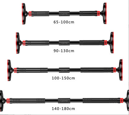 No-Drill Pull Up Bar for Doorway – Adjustable 330LBS Heavy-Duty Twist-Lock Home Gym Bar for Pull-Ups & Strength Training