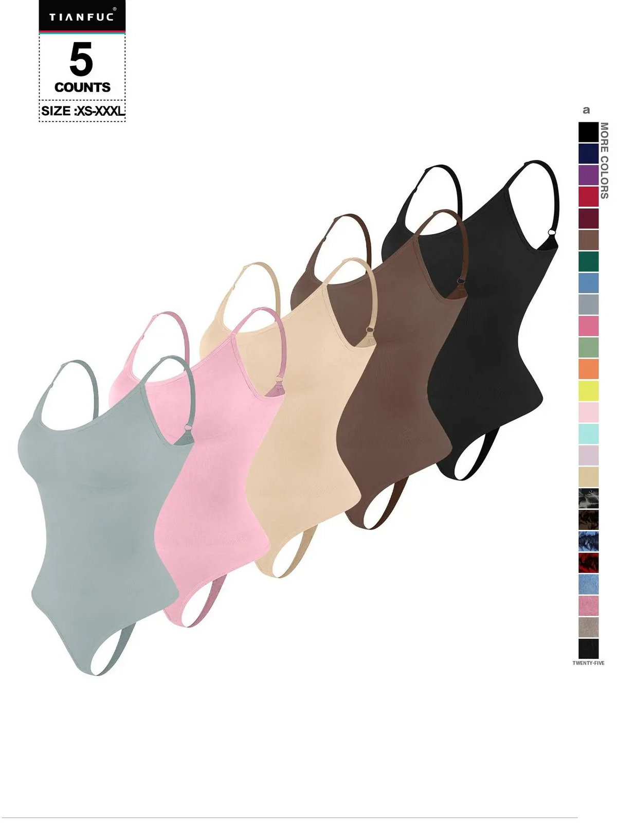 Seamless Sculpting Thong Bodysuit
