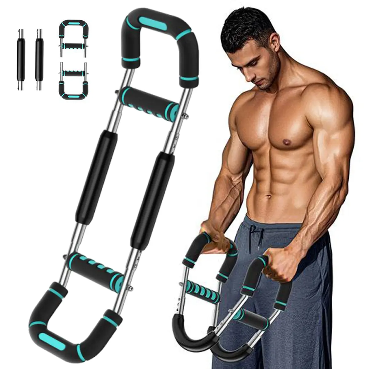 Adjustable Resistance Power Twister Bar for Men
