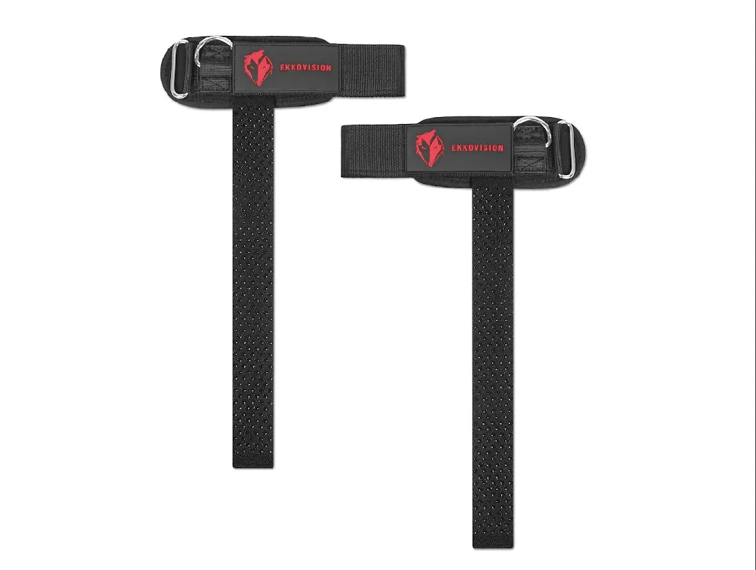 Weightlifting Wrist Straps – Cotton Gym Lifting Straps for Deadlifts, Curls & Pull-Ups