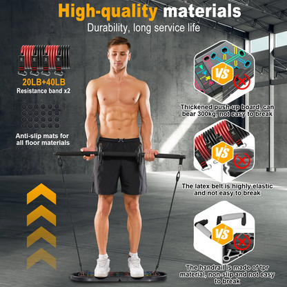 Push Up Board Fitness,Professional Strength Training Equipment for Chest