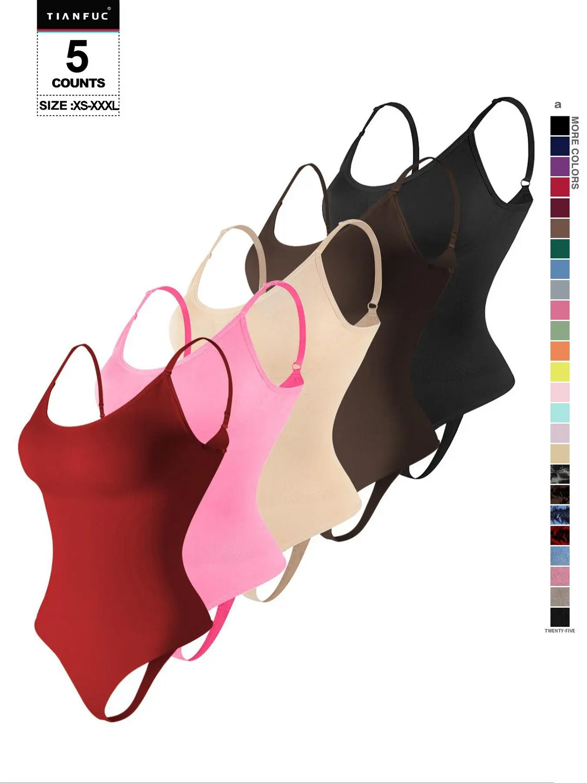Seamless Sculpting Thong Bodysuit