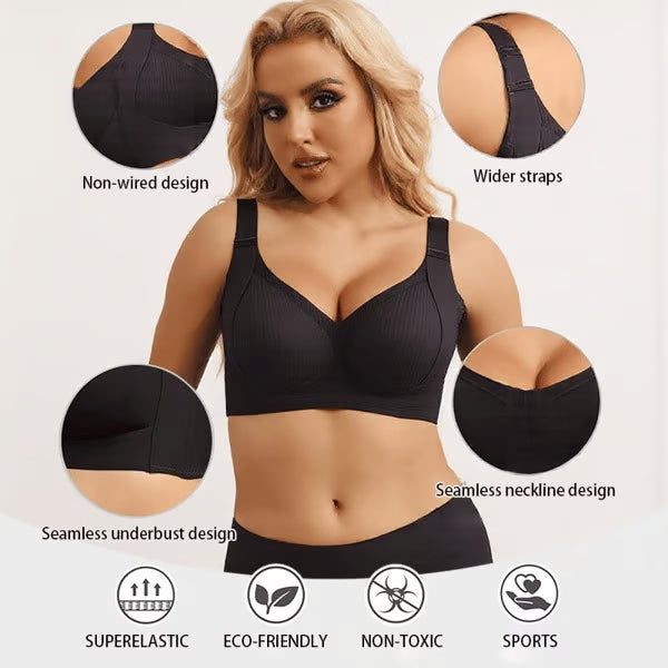 【⏰BUY 2 GET 1 FREE🔥】Versatile Comfy Lift & Flex Wireless Bra