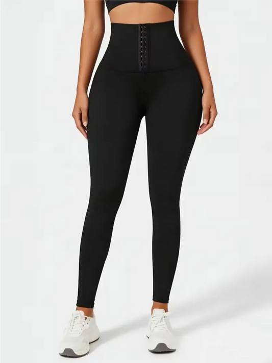 Women's High-Waist Corset Leggings – Tummy Control, Peach Hip Lift, Shaping Yoga Pants S-2XL