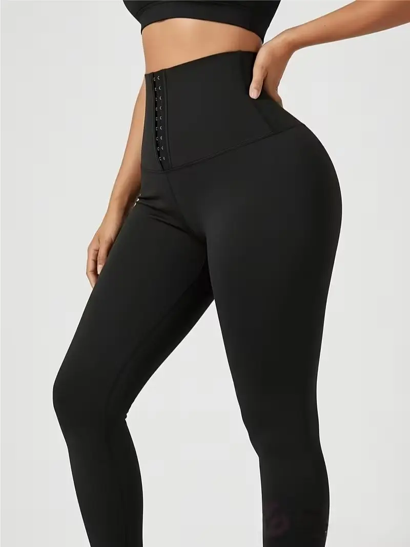 Women's High-Waist Corset Leggings – Tummy Control, Peach Hip Lift, Shaping Yoga Pants S-2XL