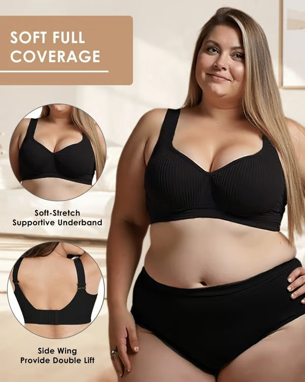 【⏰BUY 2 GET 1 FREE🔥】Versatile Comfy Lift & Flex Wireless Bra