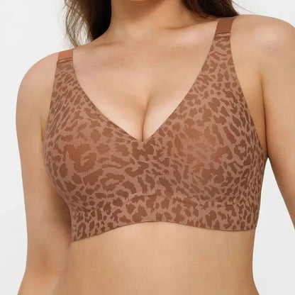 💗PROMOTION - 50% OFF💗Elegant. breathable leopard print bra for everyday wear
