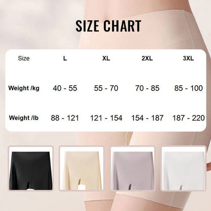【⏰BUY 1 GET 1 FREE】High-waisted ice silk abdominal control and hip lifting underwear