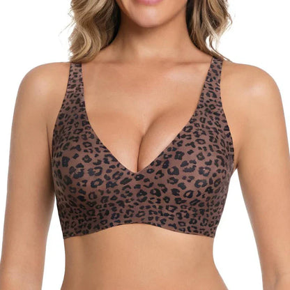 💗PROMOTION - 50% OFF💗Elegant. breathable leopard print bra for everyday wear