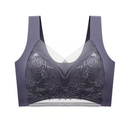 Women's Lace Silk Push Up Bra