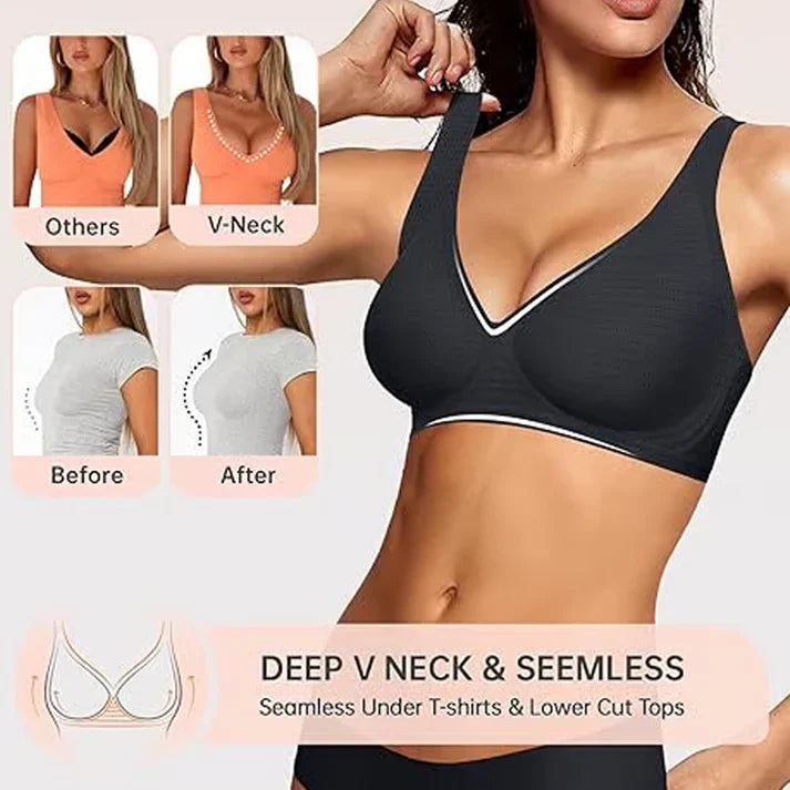 💗PROMOTION - 50% OFF💗Elegant. breathable leopard print bra for everyday wear
