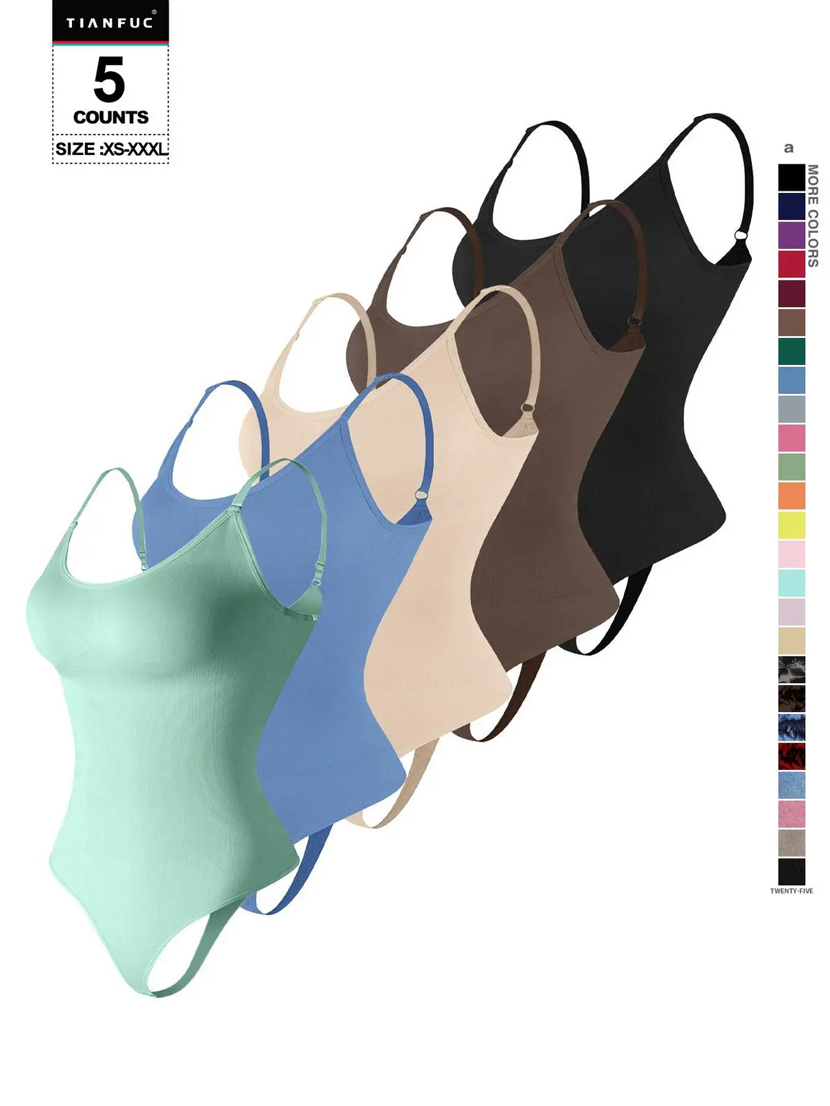 Seamless Sculpting Thong Bodysuit