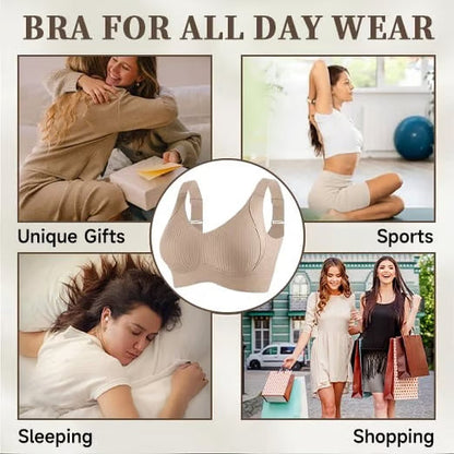 【⏰BUY 2 GET 1 FREE🔥】Versatile Comfy Lift & Flex Wireless Bra