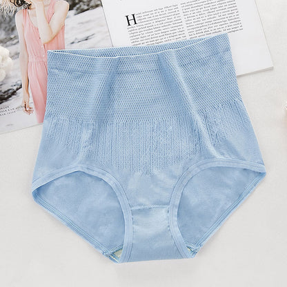 Buy one and get seven free HIGH WAISTED TUMMY TUCK HIP LIFTING NO TRACE WORMWOOD ANTIBACTERIAL PANTIES