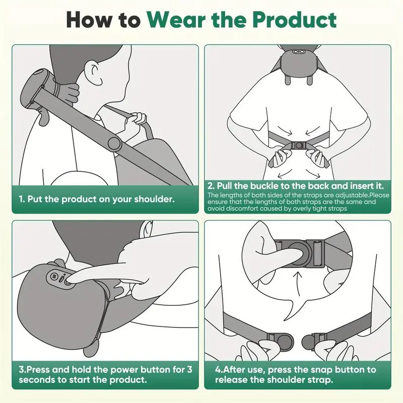 Wireless Shoulder & Neck Massager