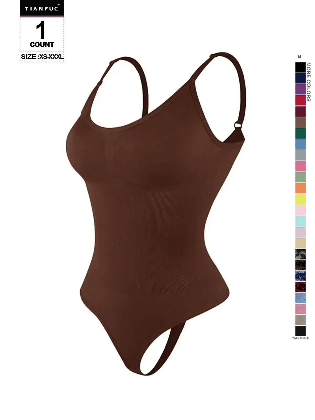 Seamless Sculpting Thong Bodysuit
