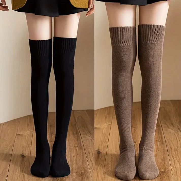 🧦Thickened Over-the-Knee Socks– The Perfect Blend of Warmth and Style()