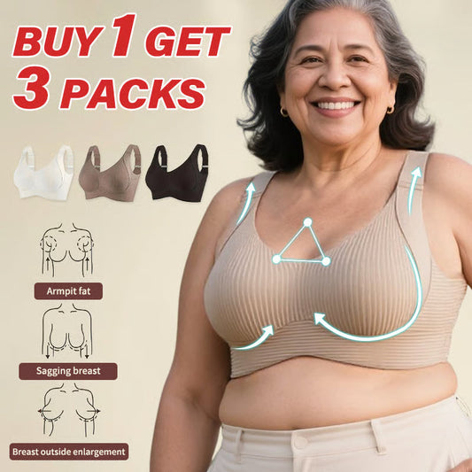 【⏰BUY 2 GET 1 FREE🔥】Versatile Comfy Lift & Flex Wireless Bra
