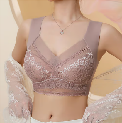 Women's Lace Silk Push Up Bra