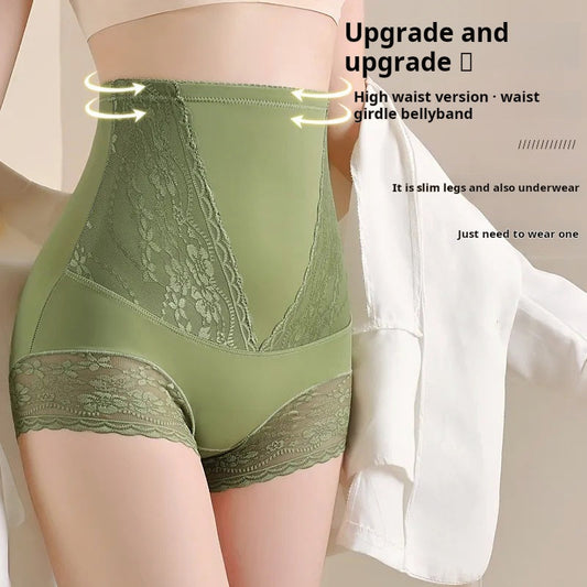 🔥Buy 1 get 2 free🔥2026 New-💫Women's high-stretch lace breathable belly cinching. buttock lifting and shaping pants